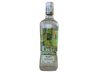 Degtinė SILA PRIRODY BERIOZOVAJA, 40 %, 0,5 l