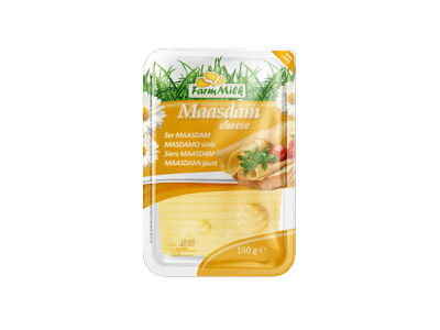 Masdamo sūris 45% FARM MILK riek. 150g, 150 g