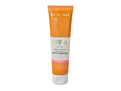 Kremas nuo saulės SOLAR, SPF 6, 100 ml