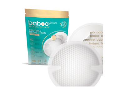 Vienkartiniai įklotai į liemenėlę BABOO®, 60 vnt