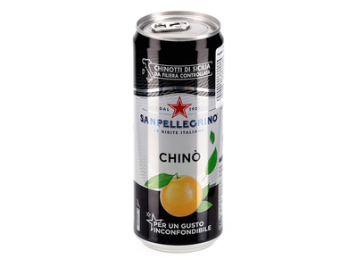 Gazuotas aromatizuotas gaivusis gėrimas SANPELLEGRINO CHINOTTO, 330 ml
