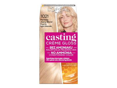 Plaukų dažai L'OREAL CASTING CREME GLOSS, Nr. 1021, 1 vnt.