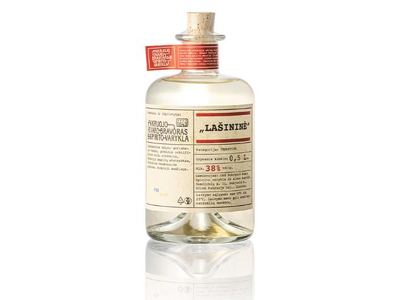 Trauktinė PAKRUOJO DVARO, Lašininė, 38 %, 0,5 l