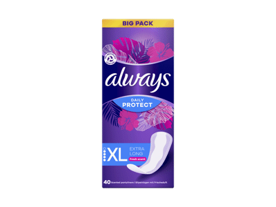 Higieniniai įklotai ALWAYS Extra Long, Fresh Scent, 40 vnt.