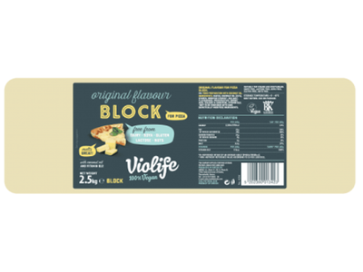 Augalinės kilmės sūris  VIOLIFE original, 2,5kg