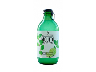 Nealkoholinis kokteilis, SIR JAMES 101 Mojito, 0,0%, 0.25 l