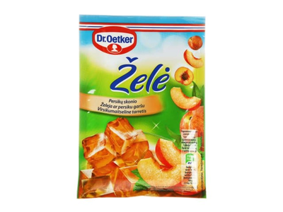 Želė DR. OETKER, persikų skonio, 72 g