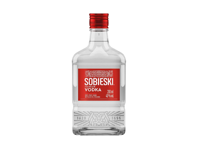 Degtinė SOBIESKI Premium, 40%, 0,2 l