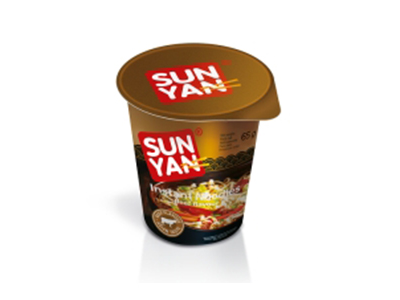 Greito paruošimo makaronai SUN YAN, jautienos skonio, 65 g