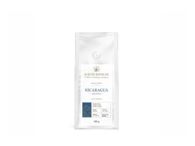 Kavos pupelės KAVOS BANKAS NICARAGUA, 500 g