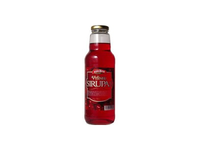 Vyšnių sirupas, 0,75 l / 950 g