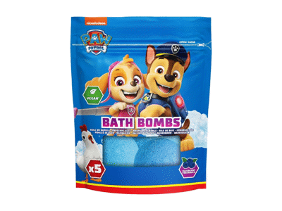 Paw Patrol vonios burbulai mėlynių aromato 5 vnt x 50 g