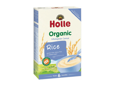 Ekologiška ryžių košė HOLLE, nuo 4-6 mėn., 250 g