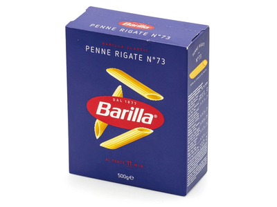 Makaronai BARILLA PICCOLINI MINI PENNE RIGATE (vamzdeliai), 500 g