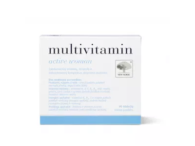 NEW NORDIC maisto papildas MULTIVITAMINAI MOTERIMS, 90 tab.