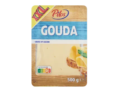 PILOS Gouda sūris riekelėmis