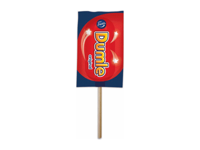 Irisas ant pagaliuko FAZER DUMLE, aplietas šokoladu, 10 g