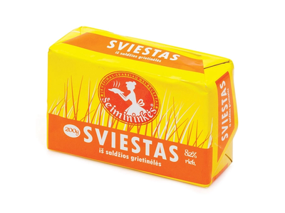 Sviestas ŠEIMININKĖS 82%, 200 g