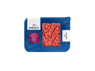 Smulkinta kiauliena ir jautiena, atšaldyta, 450 g