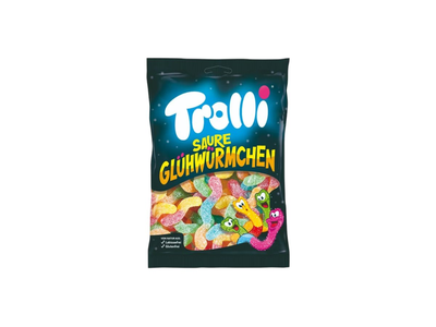 Rūgštus guminukai TROLLI KIRMINAI, 200 g