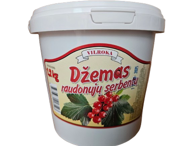 Raudonųjų serbentų džemas VILROKA, 1,2 kg