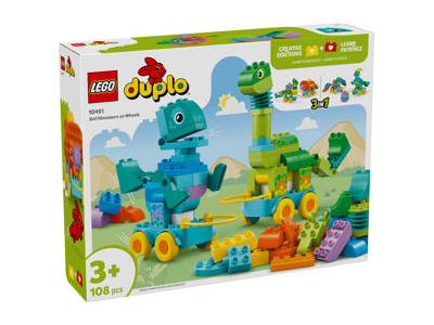 LEGO Dinozaurai „Trys Viename“ 10451, 1 vnt.
