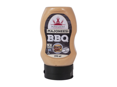 Barberkiu skonio majonezinis padažas POPPAMIES, 290 ml
