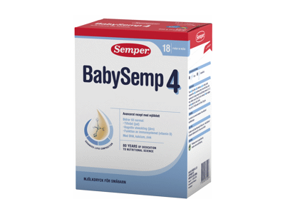 Pieno mišinys SEMPER BABYSEMP4, nuo 12 mėn., 800 g