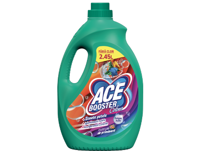 Dėmių valiklis ACE Booster Colors, 2,45l