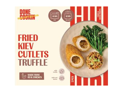 Šaldytas KIJEVO kotletas DONE COOKIN su trumų įdaru, 260 g