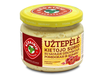 Kietojo sūrio užtepėlė su kumpiu KKF, 280 g
