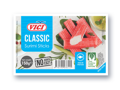 Surimio lazdelės VIČI, atvėsintos, 150 g