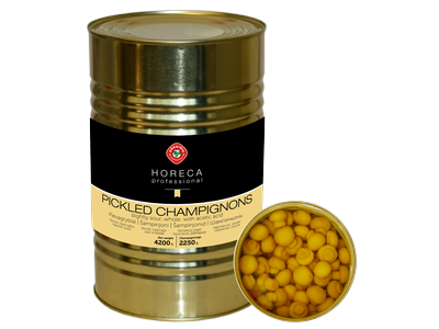 Marinuoti pievagrybiai KEDAINIU 4,2 kg/2,25 kg