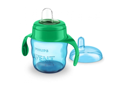 Puodelis su snap.mėlyn., PHILIPS, 6m+, 200ml
