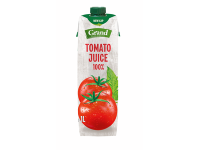 Pomidorų sultys GRAND, 100%, 1 l