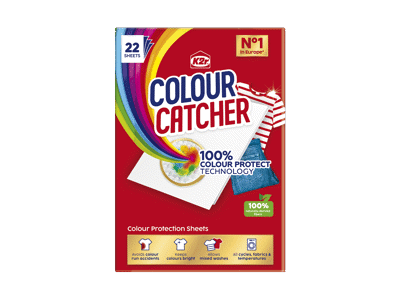 Skalbimo lapeliai K2R COLOUR PROTECT, 22 vnt., 22 vnt.