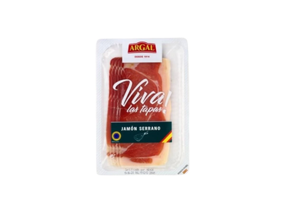 ARGAL Vivas Las Tapas Serrano džiovintas kumpis, 80 g