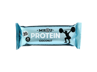 Kokosų skonio baltyminis batonėlis ME2U, 60 g