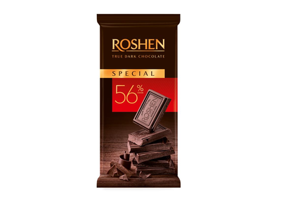 Juodasis šokoladas ROSHEN Special, 85 g
