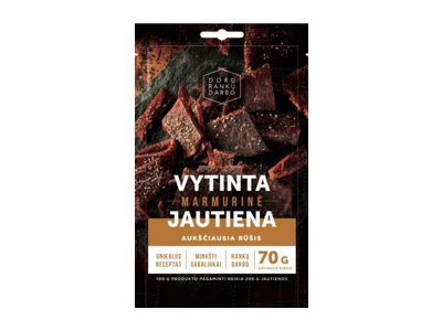 Vytinta marmurinė jautiena DORA, a. r., 70 g