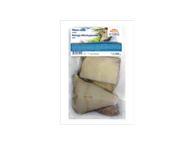Šaldyti melsvųjų vilkžuvių pjausniai SUNRISE, 900 g