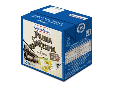 Grietinėlė kulinarijai LATTERIA SORESSINA, UAT, 20 % rieb., 500 ml