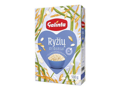 Ryžių dribsniai GALINTA, 500 g