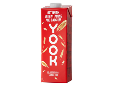 Avižų gėrimas su kalciu ir vitaminais YOOK, 1l