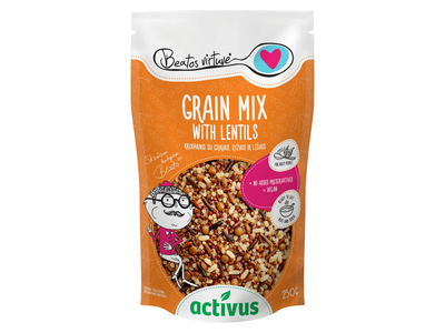Grūdų mišinys su lęšiais ACTIVUS & BV, 250 g
