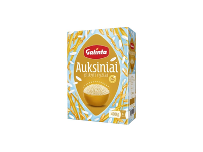 AUKSINIAI plikyti ryžiai GALINTA (4 x 100 g), 400 g