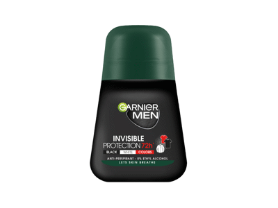 Vyriškas rutulinis dezodorantas GARNIER MEN INVISIBLE, 50 ml