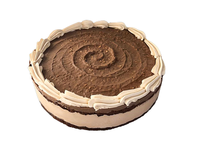 Šaldytas tortas Golden Rocher, pjaustytas, (16x130), 2,07 kg