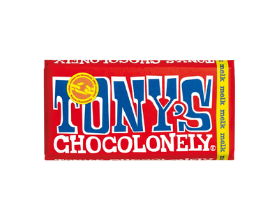 Pieniškas šokoladas TONY'S, 32%, klasikinis, 180g