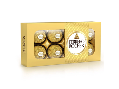 Šokoladiniai saldainiai FERRERO ROCHER, 100 g